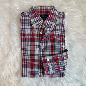 Vineyard Vines Slim Fit Tucker Multicolor Plaid Shirt